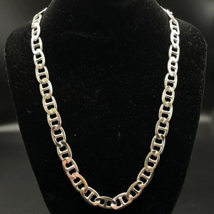 NEW 8mm BOLD Shiny Mariner Link Chain 22 Necklace, Heavyweight 61.20 Grams