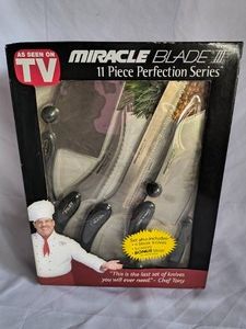 Miracle Blade III-as seen on TV-11 piece perfection series-NEW