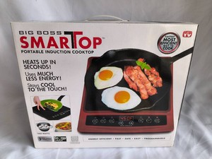 BIG BOSS smarttop-portable induction cooktop-As seen on TV-NEW
