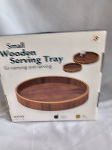 TONFISK Wooden serving tray.-NEW