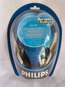 PHILIPS ultra light headphones-NEW