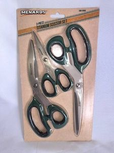 Titanium scissor set-3 piece-NEW
