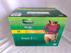 Depend protection plus Underwear-size Medium-NEW