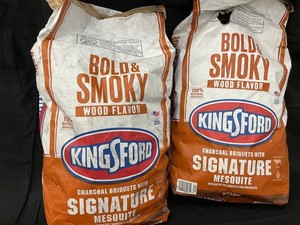 Kingsford Signature Mesquite Charcoal Briquets 16 Lb (Lot of 2)
