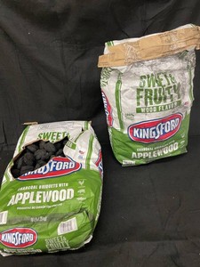 Kingsford Applewood & Sweet Fruity Charcoal Briquets (Lot of 2)