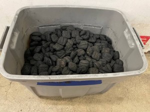 Charcoal Briquettes 45 Lb in Tote