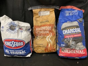 Kingsford, Woodstock & Best Choice Charcoal Mixed Lot (3 Bags)
