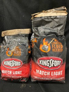 Kingsford Match Light Charcoal Briquettes Mixed Lot