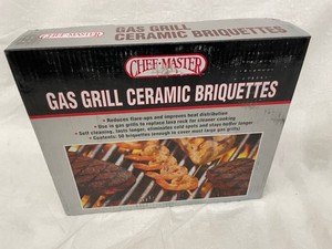 box D - Chef-Master Gas Grill Ceramic Briquettes 50 Count