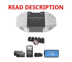 $219 Chamberlain  12 HP Wi-Fi Belt Drive Garage Door Opener