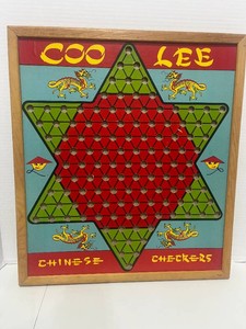 Vintage COO LEE Chinese Checkers Board