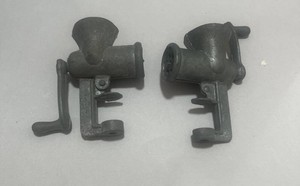 2 Salesman Sample P.P.C. Meat Grinders