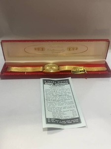 Vintage Kronotron Electra Watch Swiss Made Diamond Cut wCase