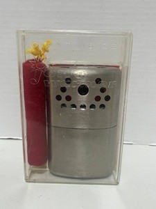1967 Aladdin Jon-E GI Giant Handwarmer Chrome Pocket Heater