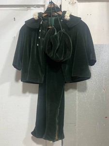 1940s Childrens Coat, Hat and Snowpants