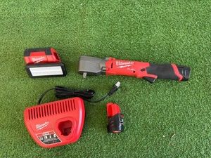 Milwaukee Fuel 38 Friction Ring Right Angle Impact Wrench, Flood Light, Charger & Battery