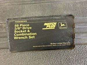 38 Drive Socket & Combination Wrench Set