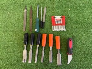 Chisels, Files & Screw Extractor Set