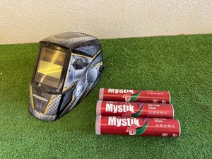 Performax Welding Helmet & 3 Mystik JT6 Grease Tubes