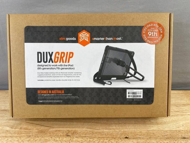 stm goods Dux Grip iPad Case for 7th-9th Gen - Brand New Z