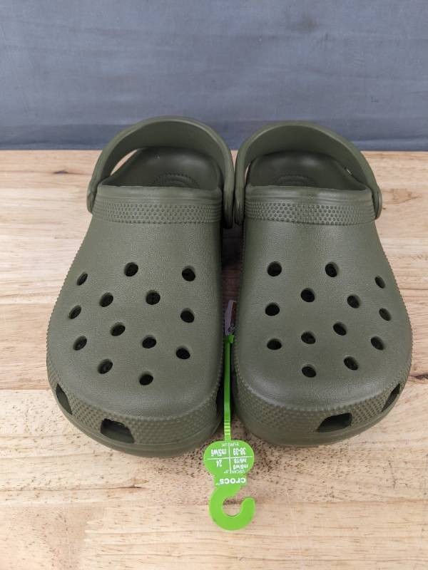 Crocs Clogs Size Mens 6, Womens 8, Green - Brand New Z