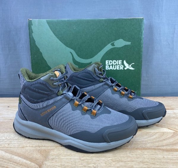 Eddie Bauer Radoza Outdoor Boots - Grey - Mens Size 8 - Brand New Z
