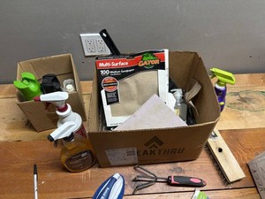 Sandpaper, Cleaners & Spray Bottles and Supplies