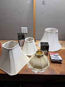 Shades, Luminara Fireless Candles & Prime 24-Hour Timer Mixed Lot