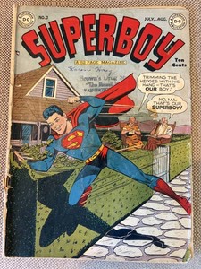 Vintage Superboy No. 3 Comic Book