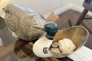 Duck Decorative Pieces Mixed Lot, 2 Total