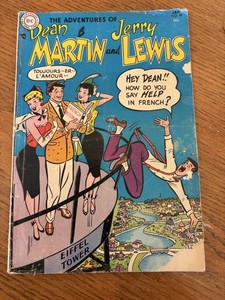 Vintage Dean Martin & Jerry Lewis #18 Comic Book