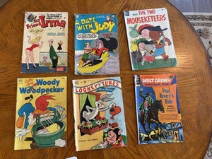 Vintage Dell Comic Book Mixed Lot of 6