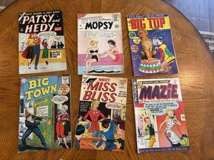 Golden Age Comic Book Mixed Lot of 6
