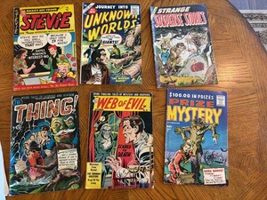 Vintage Comic Book Mixed Lot of 6