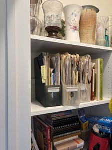 Cookbooks, Magazine Files, Vases & Home Decor and more