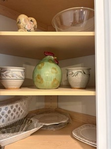 Decorative Ceramic and Glass Serveware Mixed Lot, 12 Total