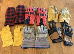 Winter Gloves & Mittens Mixed Lot, 6 Pairs Total