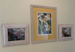 Karen Anderson Framed Art Print Numbered 3850 & 2 Framed Original Photos