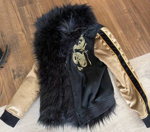 Rockstar Original Faux Fur Womens Jacket Size Large