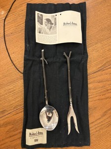 Michael Aram Signature Handmade Artisan Serving Set
