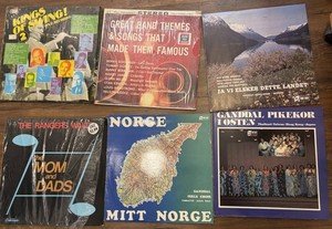 Mixed Lot of Vinyl Records, 6 Total