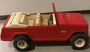 Antique Tonka Jeep Metal Toy Truck