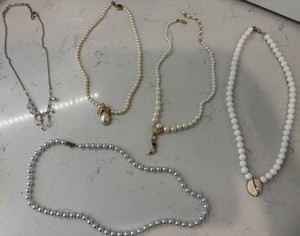 Costume Necklaces, 5 Total