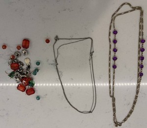 Costume Jewelry Necklace & Charm Mixed Lot