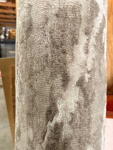 Approx. 6 x 11 Gray & Ivory Abstract Area Rug