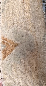 Approx. 79 x 99 Ivory Boho Tassel Area Rug