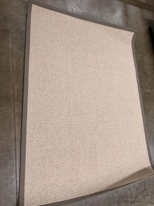 Wool Area Rug  Natural Beige