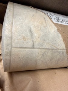 Approx. 12 x 15 Light Tile-Look Vinyl Flooring Remnant