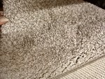 Approx. 12’ x 95’ Light Beige Plush Carpet Remnant