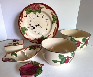 Franciscan Apple Kitchen Set (Lot of 5)